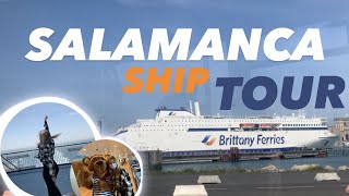 ⚓️ TOUR du navire quotécologiquequot SALAMANCA de Brittany Ferries [upl. by Gardell]