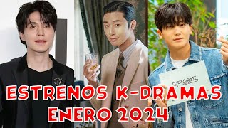 DRAMAS COREANOS ENERO 2024 doramas kdramas drama [upl. by Armstrong]