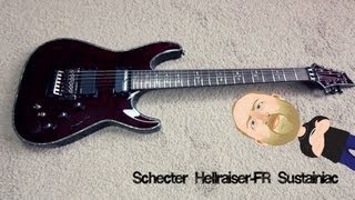 Schecter Hellraiser FR Sustainiac  Demo [upl. by Zitah535]