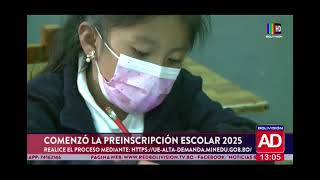 Comenzó la preinscripción escolar 2025 [upl. by Ertnom]