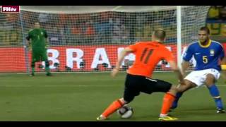 World Cup 2010 Most Shocking Moments 17Felipe Melo Stamp [upl. by Carper]