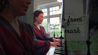 Hello from Aarhus Denmark With klaslindquist8 on clarinet jazzclarinet livepiano [upl. by Alinna]