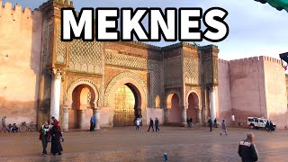 A Tour of MEKNES  The Former Capital of Morocco [upl. by Troth488]