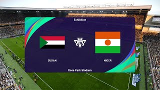 Sudan vs Niger 04092024 Africa Cup of Nations PES 2021 [upl. by Liederman]