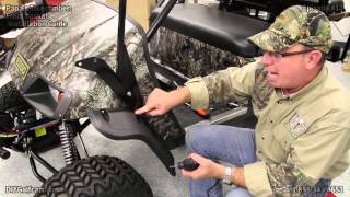 EZGO TXT Clays Basket  How to Install on Golf Cart  Episode 13 [upl. by Llehcam]