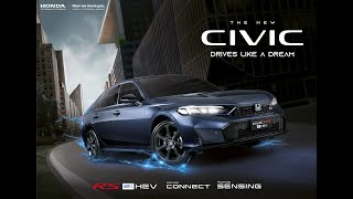 The New Honda Civic RS eHEV  Drives Like a Dream [upl. by Nawk899]