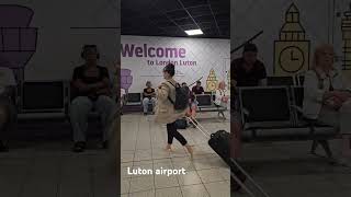 London Luton Airporttravel shortvideo airport vlog lutontown [upl. by Appleby]