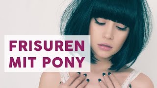 Ponyfrisuren Lasst euch von diesen Looks inspirieren  FRISUREN [upl. by Cho]