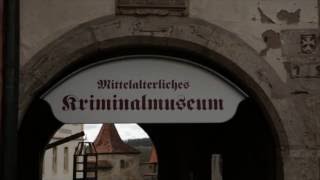 Kulturportal  Museum Die dunkle Seite des Mittelalters  Kriminalmuseum Rothenburg od Tauber [upl. by Borman]