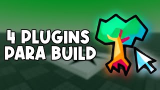 4 PLUGINS para CONSTRUIR SEU JOGO  ROBLOX STUDIO [upl. by Theodosia]