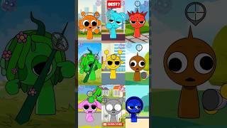 Sprunki Ketchup Meme Full Pack Edition Part 1 sprunki shorts animation [upl. by Russi]