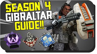 Apex Legends Season 4  How to use Gibraltar  Apex Legends Ultimate Gibraltar Guide [upl. by Berck]