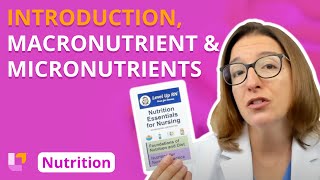 Introduction Overview of Nutrients  Nutrition Essentials  LevelUpRN [upl. by Llemhar462]