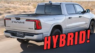 2025 Ram 1500 RamCharger Hybrid Plug in Electric Truck Powertrain and Chassis leaked photos overview [upl. by Nepets]