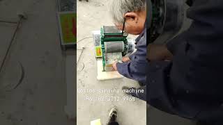 roller cotton ginning machine cotton gins machine cotton seed remover machine [upl. by Adiela147]