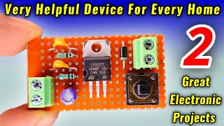 2 helpful Electronic Projects for Beginners [upl. by Yeltnarb]