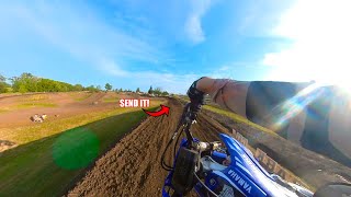 ALBANY MX MADE SOME AWESOME TRACK CHANGES YZ250F [upl. by Attiuqaj]