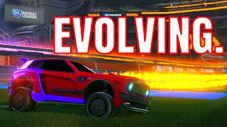 EVOLVING Rocket League Montage [upl. by Estrellita]