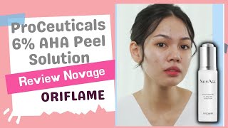 REVIEW NOVAGE ProCeuticals 6 AHA Peel Solution [upl. by Ifok694]