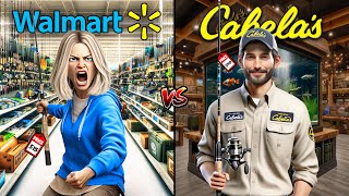 Walmart vs Cabela’s Budget Fishing Challenge [upl. by Daven797]