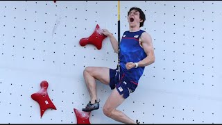 Sam Watson Wins Bronze In Speed Climbing While Having The Fastest Time [upl. by Noswal354]