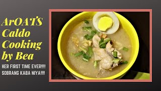 Healthy ArOATS Caldo Cooking Classic Arroz Caldo without Rice but with Rolled Oats Instead [upl. by Bui622]