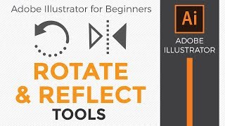 How to use the Rotate and Reflect Tools in Adobe Illustrator [upl. by Nref65]