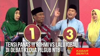 Pertanyaan Rohmi Ini quotTamparan Kerasquot Untuk Lalu Iqbal  Debat Kedua Pilkada NTB 2024 [upl. by Fanechka928]