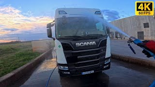 POV Truck Washing 4K 60p The BEAST ASMR Relaxing Therapy 💦 [upl. by Nyliak]