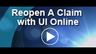 Reopen A Claim With UI Online [upl. by Pontias5]