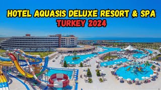 Hotel Aquasis Deluxe Resort amp Spa  Hotel Tour 2024 Didim Turkey [upl. by Brewster637]