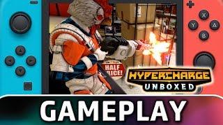 HYPERCHARGE Unboxed  First 20 Minutes on Switch [upl. by Akiehs]