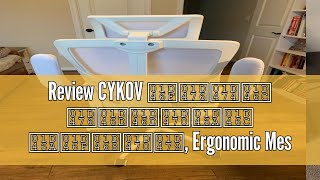 Review CYKOV 𝑯𝑶𝑴𝑬 𝑶𝑭𝑭𝑰𝑪𝑬 𝑪𝑯𝑨𝑰𝑹 Ergonomic Mesh Desk Chair High Back Computer Chair [upl. by Reeves]