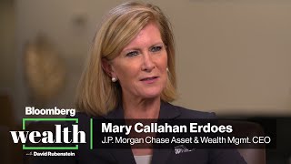 Bloomberg Wealth JP Morgans Mary Erdoes [upl. by Ahsatin]