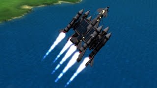 KSP  Highly Maneuverable Boosted Spaceshuttle [upl. by Alat784]