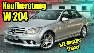 Mercedes C Klasse W204 Kaufberatung  Die besten Tipps [upl. by Eelirem]