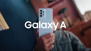 2022 Galaxy A Official Film  Samsung [upl. by Nhabois]