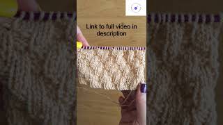 How To Knit The Perfect Pattern For Beginners [upl. by Dannica]