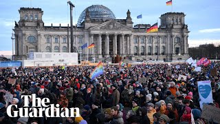 Tens of thousands protest across Germany after farright party’s mass deportation meetings [upl. by Shifra]