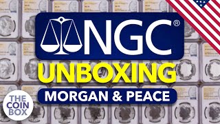 PERFECT GRADES NGC Grading Submission UNBOXING 1  US COINS [upl. by Ennirak469]