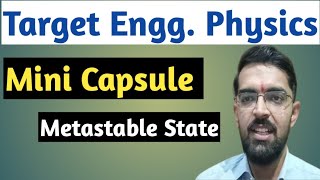 Metastable State in very short aktu physics trendingvideo virultopic lalitsir egway [upl. by Idnem]