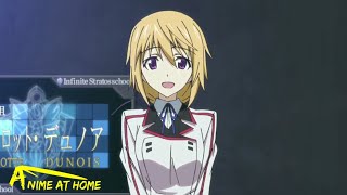 IS Infinite Stratos Dub hello Im Charlotte Dunois and its to be very nice to meet onesagain [upl. by Nylecoj]