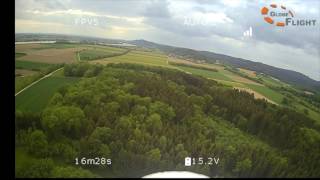 Connex Prosight HD FPV 720p fixed wing testflight [upl. by Aicina100]