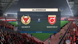 Kalmar FF vs Degerfors IF 10062023 Allsvenskan FIFA 23 [upl. by Meehan765]