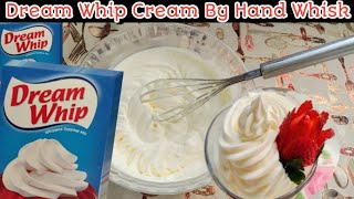 Dream Whip cream recipeDream Whipped Topping MixWhipped Cream Recipe Without Electric Beater [upl. by Weingarten783]