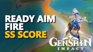 Ready Aim Fire SS Score Genshin Impact [upl. by Ahsiak]