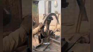 Bending vehicle steel parts Satisfying jobs and machinery in the world satisfying shorts [upl. by Hazlip406]