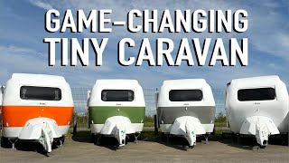 Full Tour Of The ALLNEW Capsule Mini Micro Lightweight Caravan Range Launching In Britain In 2024 [upl. by Nnylassej]