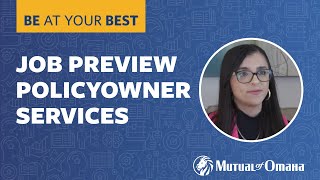 Policyowner Services  Job Preview [upl. by Clynes]