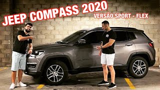 JEEP COMPASS 2020  VERSÃO SPORT FLEX  PERFORMANCE BRASIL [upl. by Andri]